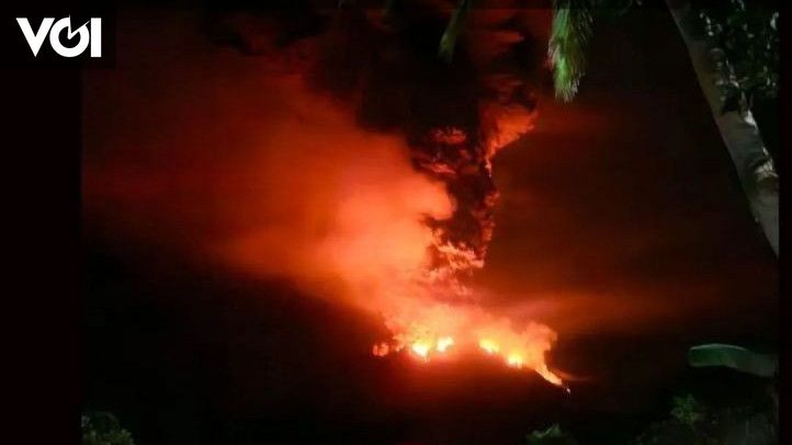 Erupsi Gunung Ruang Lumpuhkan Peralatan&nbsp;Seismik