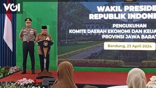 Wapres Maruf Amin Inginkan Indonesia Jadi Pusat Pengembangan Ekonomi Syariah