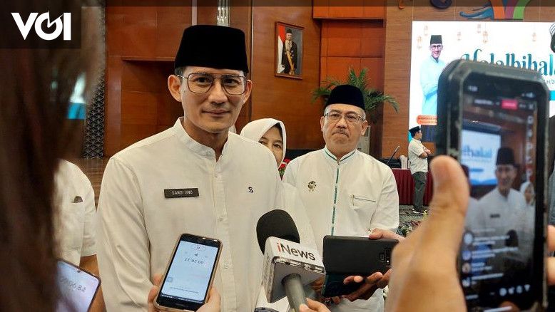 Menparekraf Sandiaga Minta Wisatawan Waspada Erupsi Gunung Ruang&nbsp;Sulut