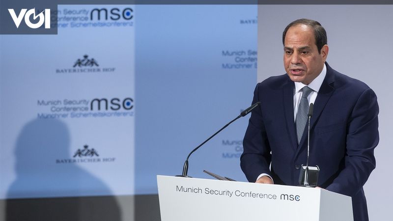 Presiden Mesir Sisi Sebut Israel Menghindari Upaya untuk Mencapai Gencatan Senjata di Gaza