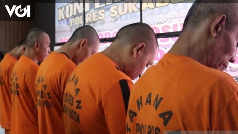 Polisi Tangkap 5 Buronan Komplotan Pencurian Ranmor di&nbsp;Sukabumi