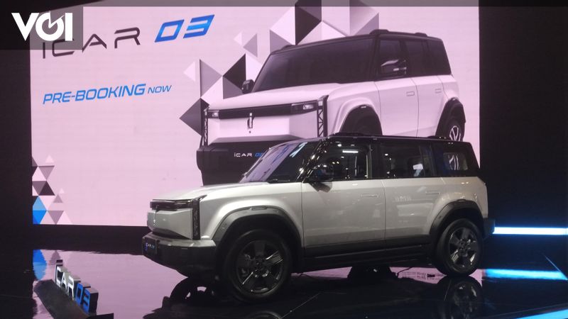 Chery Memikat Pengunjung GIIAS dengan iCar 03, Mobil Listrik Off Road Pertama di&nbsp;Indonesia