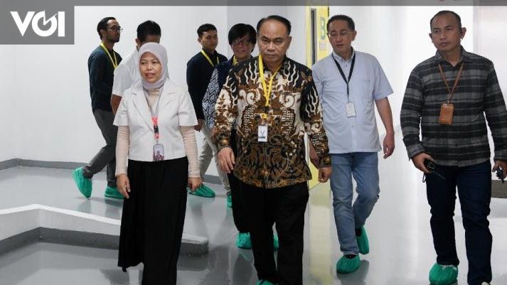 Tinjau Data Center di Sentul, Menkominfo Berkomitmen Percepat Pemulihan PDNS&nbsp;2