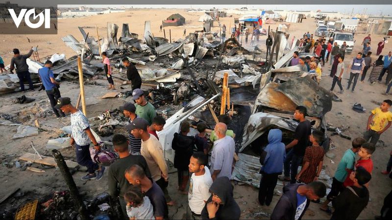 Ribuan Warga Palestina Mengungsi Lagi saat Israel Perintahkan&nbsp;Evakuasi