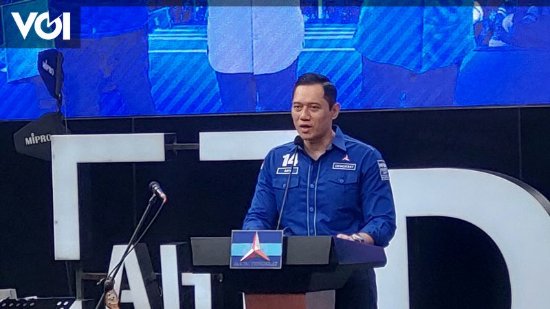 AHY Ungkit Momen Ditikung Saat Pilpres 2024