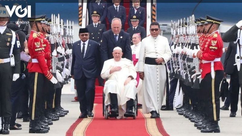 Agenda Paus Fransiskus Hari Ini, Bertemu Jokowi Rabu Pagi dan ke Katedral Jakarta Sore&nbsp;Hari
