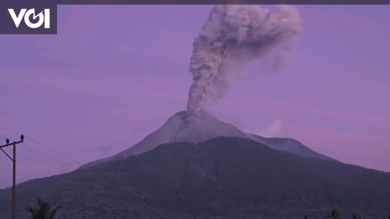 Gunung Lewotobi Laki-Laki di Flores Kembali Erupsi Setinggi 700&nbsp;meter
